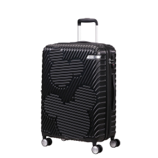 American Tourister by Samsonite American Tourister MICKEY CLOUDS négykerekű fekete bővíthető közepes bőrönd 147088-A104