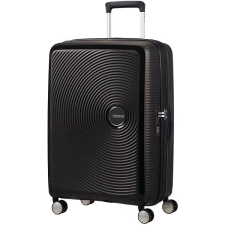 American Tourister Soundbox Spinner 67 EXP Bass Black kézitáska és bőrönd
