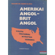  Amerikai angol - brit angol nyelvkönyv, szótár