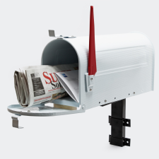 Amerikai postaláda fehér fali konzollal 60343 postaláda
