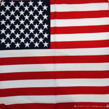  Amerikai zászló mintás kendő dekoráció