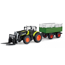 Amewi RC homlokrakodós traktor + XL kiegészítők, fény- és hanghatások, 1:24 rc autó