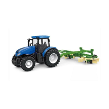 Amewi RC Traktor boronával távirányítós munkagép (1.24) - Kék autópálya és játékautó