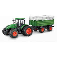 Amewi Távirányítós traktor tehénszállítóval - Zöld autópálya és játékautó