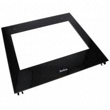 Amica 495x472 mm Üveg, ajtó, külső, fekete, (eredeti) AMICA tűzhely beépíthető gépek kiegészítői