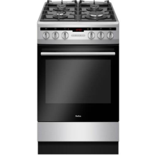 Amica 57GcES3.33HZpTaA(Xx) Freestanding cooker Gas Stainless steel A tűzhely