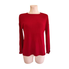  Amisu piros vékony női pulóver (méret: XS) női pulóver, kardigán