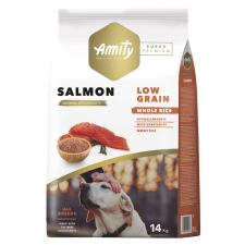 Amity Hypoallergen száraz kutyatáp Adult 14 kg SALMON/ lazac (04PE140004) kutyaeledel