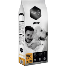 Amity Premium Adult ibériai sertés &amp; rizs kutyatáp 15kg kutyaeledel