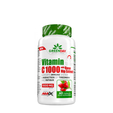 AMIX GreenDay® Vitamin C 1000 with Rose Hip Extract (60 Kapszula) vitamin és táplálékkiegészítő