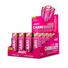 AMIX Nutrition - CarniShot 3000mg 20 x 60 ml - Mango - L-karnitin vitamin és táplálékkiegészítő