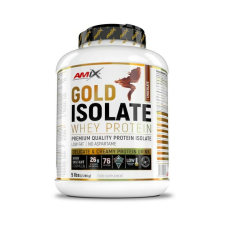 Amix Nutrition - Gold Whey Protein Isolate 2280g - Chocolate - Tejsavó Fehérje Izolátum, csoki vitamin és táplálékkiegészítő