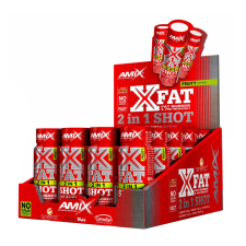 AMIX XFat 2in1 SHOT - Zsírégető és energizáló ital (20 x 60 ml, Fruity) vitamin és táplálékkiegészítő