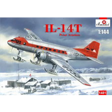  Amodel Ilyushin IL-14T Polar aviation 1:144 (AMO1481) makett