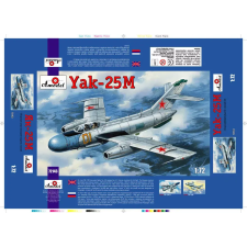  Amodel Yakovlev Yak-25M Soviet fighter 1:72 (AMO72143) makett