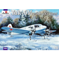  Amodel Yakovlev Yak-6M with ski gear 1:72 (AMO72181) makett