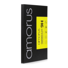 AMORUS Xiaomi Redmi Note 13 4G Edzett üveg kijelzővédő - Fekete (GP-154751) mobiltelefon kellék