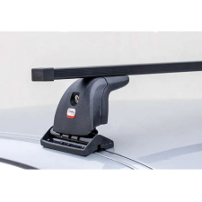 AMOS Beta103 szélzajmentes alu zárható tetőcsomagtartó fixpontos autókhoz tetőcsomagtartó