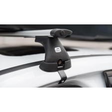 AMOS koala K-B szélzajmentes alu tetőcsomagtartó fixpontos autókhoz tetőcsomagtartó