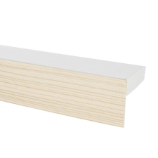 AMS AMS Karnis előlap (karnistakaró) - Fehér tölgy karnis, függönyrúd