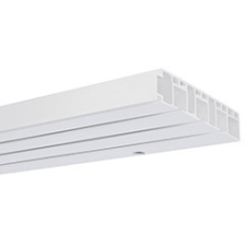 AMS AMS Műanyag mennyezeti függönysín (3 soros) fehér - 300 cm karnis, függönyrúd