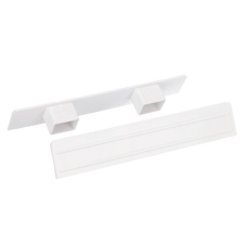 AMS AMS Műanyag mennyezeti függönysínhez - 3 soros végzáró, fehér karnis, függönyrúd