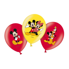 Amscan 6 db latex lufi készlet, Mickey Mouse modell, Amscan, 27,5 cm party kellék