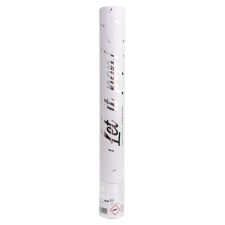 Amscan Europe GmbH Amscan konfettikilövő, 40 cm, ezüst party kellék