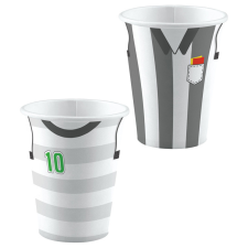 Amscan Europe GmbH Amscan papírpohár, 8db, 250ml, focis, Kicker Party (3) party kellék