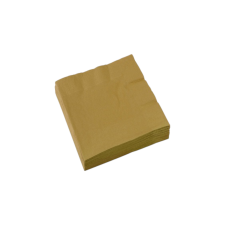 Amscan Europe GmbH Amscan szalvéta (20db, 33x33 cm) arany asztalterítő és szalvéta