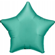 Amscan Silk Jade Green Csillag Fólia Lufi 48 cm (9914106-92) party kellék