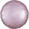 Amscan Silk Pastel Pink Kör Fólia Lufi 43 cm (9914119)