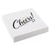 Amscan Szalvéta Cheers Golden Wishes 20 db-os 33x33 cm
