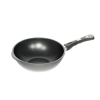  AMT Gastroguss the "World's Best Pan"  wok,  30 cm, 11 cm magas,  indukciós, levehető nyéllel