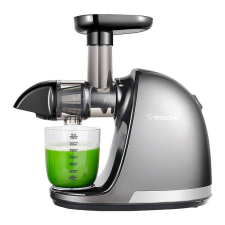 AMZCHEF 1501 lassú préselt gyümölcscentrifuga, szürke gyümölcsprés és centrifuga