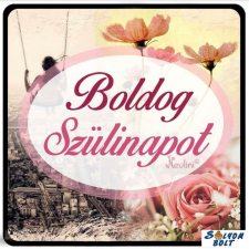 AN-PE 32 Kft Születésnapi hűtőmágnes, Boldog szülinapot, hinta hűtőmágnes