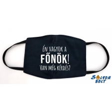 AN-PE 32 Kft Vicces szájmaszk, én vagyok a főnök tisztító- és takarítószer, higiénia