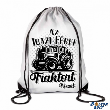 AN-PE 32 Kft vicces tornazsák, az igazi férfi traktort vezet tornazsák