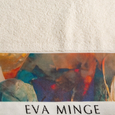  Anabel Eva Minge törölköző Krémszín 70x140 cm lakástextília