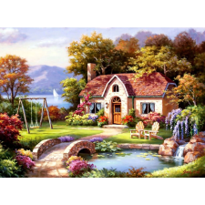 Anatolian puzzle kőhíd a kunyhónál 1500 darabos puzzle, kirakós