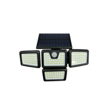 Anbao AB-728 181 LED-es Napelemes Lámpa Mozgásérzékelővel és Távirányítóval kültéri világítás