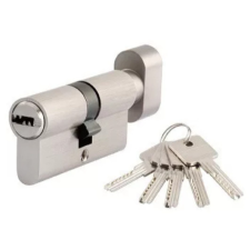  Anbo Gombos Hengerzárbetét 30/30 Szatén króm zár és alkatrészei