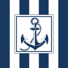  Anchor blue papírszalvéta 33x33cm,20db-os konyhai eszköz