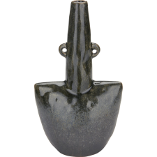 Ancient Secrets váza 25 cm x 14 cm x 8 cm sötétszürke dekoráció