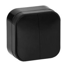 Anco 7201B IP20 falon kívüli fekete csillár kapcsoló (7201B) világítási kellék