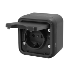 Anco Kültéri földelt dugaszolóaljzat, antracit kültéri világítás