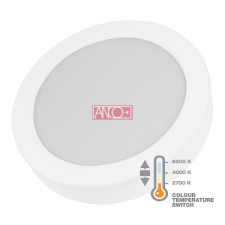 Anco Led panel 12W, kerek, falon kívüli világítás