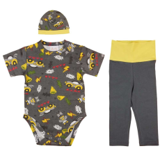 Andrea Kft. 3 részes nyári kisfiú szett Batman mintával 56 (02056)