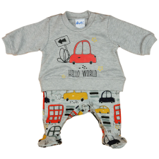 Andrea Kft. Autós hosszú ujjú rugdalózó rugdalózó