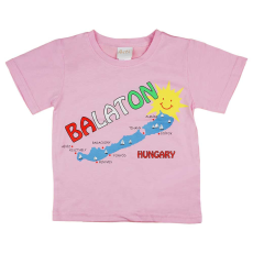 Andrea Kft. Baba, gyerek feliratos "Balaton" rövid ujjú póló